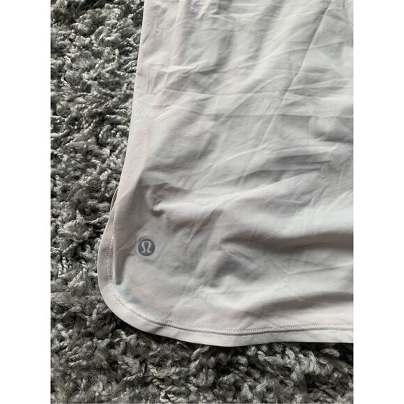 Lululemon milkshake pink Racerback Lace Athletic Tank Top Women's M - Picture 3 of 6